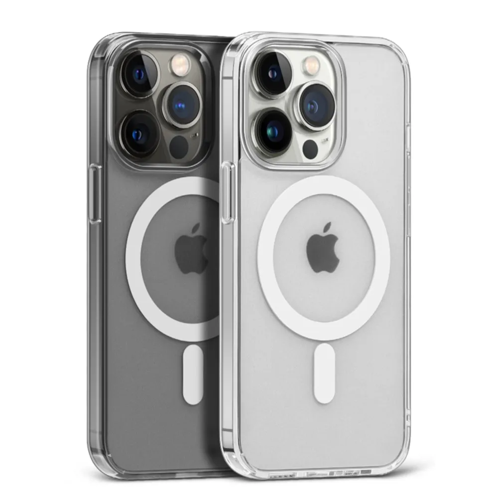 Transparent Magnetic Phone Case For iPhone 17 Pro Max 16 13 11 15 14 12 17 Air 17Promax 16E 17E Silicone Shockproof Fund - Image 2