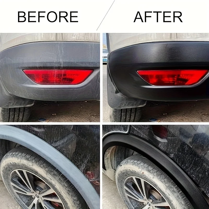Auto Plastic Restorer Back To Black Gloss Car Interior Leather & Panel Renewal Wax Coating Agent Auto Polish And Repair - Image 4