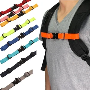 Backpack Chest Bag Strap Harness Adjustable Shoulder Strap For Bag Outdoor Camping Tactical Bags Straps Accessories For