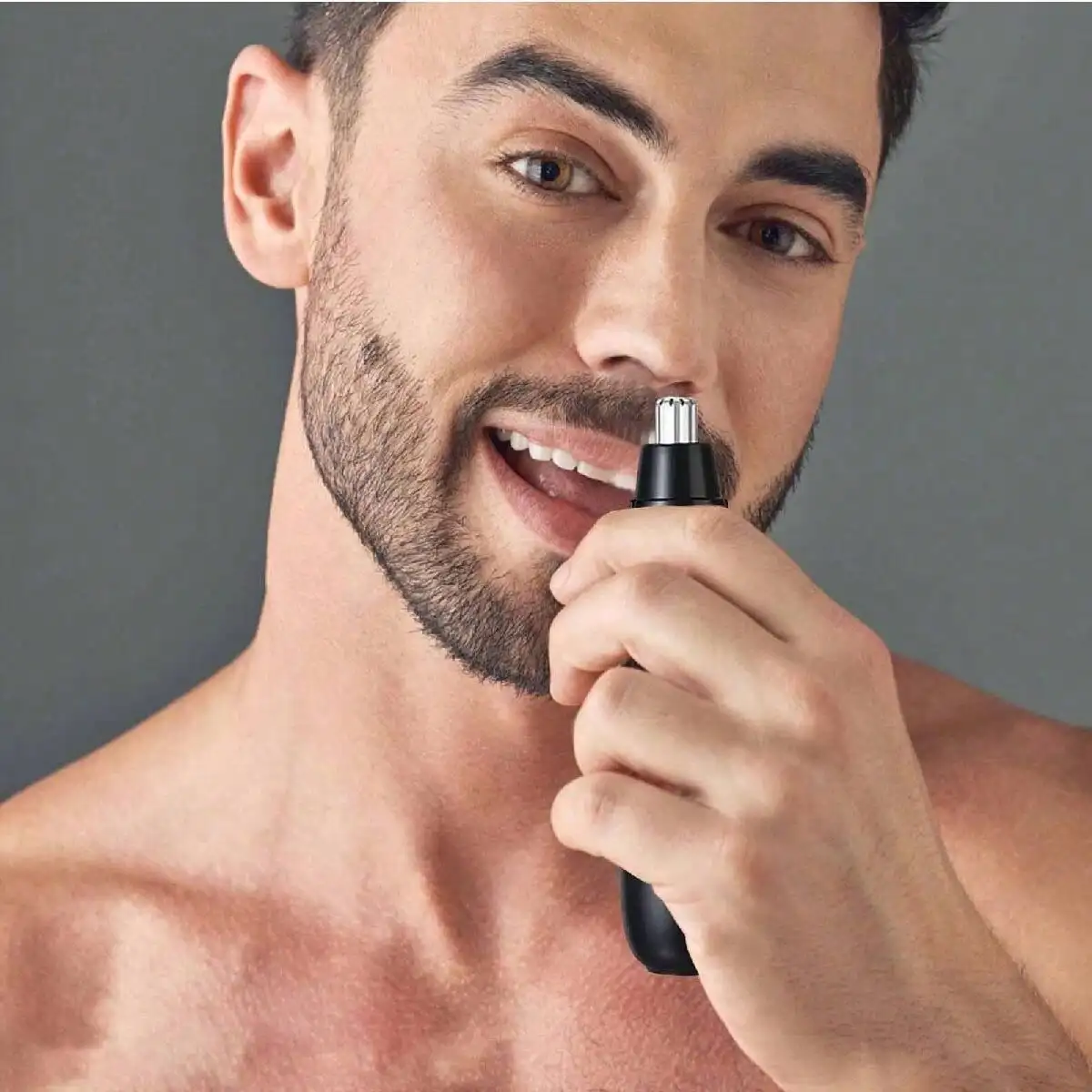 Electric Nose Hair Trimmer Unisex Implement Shaver Clipper Neck Hair Cutter Men's Shaving Tool Portable Clean Trimer - Image 4