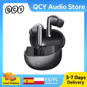 QCY MeloBuds Pro Adaptive Hybrid Active Noise Cancelling Wireless Earbuds 46dB Bluetooth 5.3 LDAC Hi-Res Audio 34H Earph