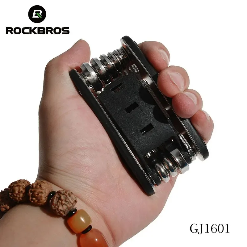 ROCKBROS 16 in 1 Bicycle Multi Repair Tool Sets Kit Hex Spoke Cycle Screwdriver Tool Wrench Mountain Cycling Tool Sets B - Image 3