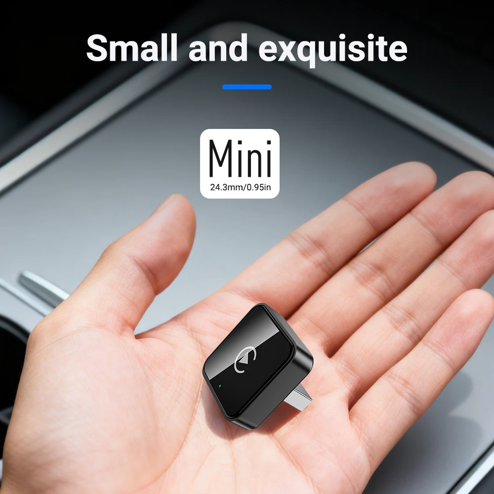 XUDA New Wireless Android Auto Adapter Smart Mini Box Plug And Play Universal For VW Toyota Nissan Honda Ford Benz 2025 - Image 2