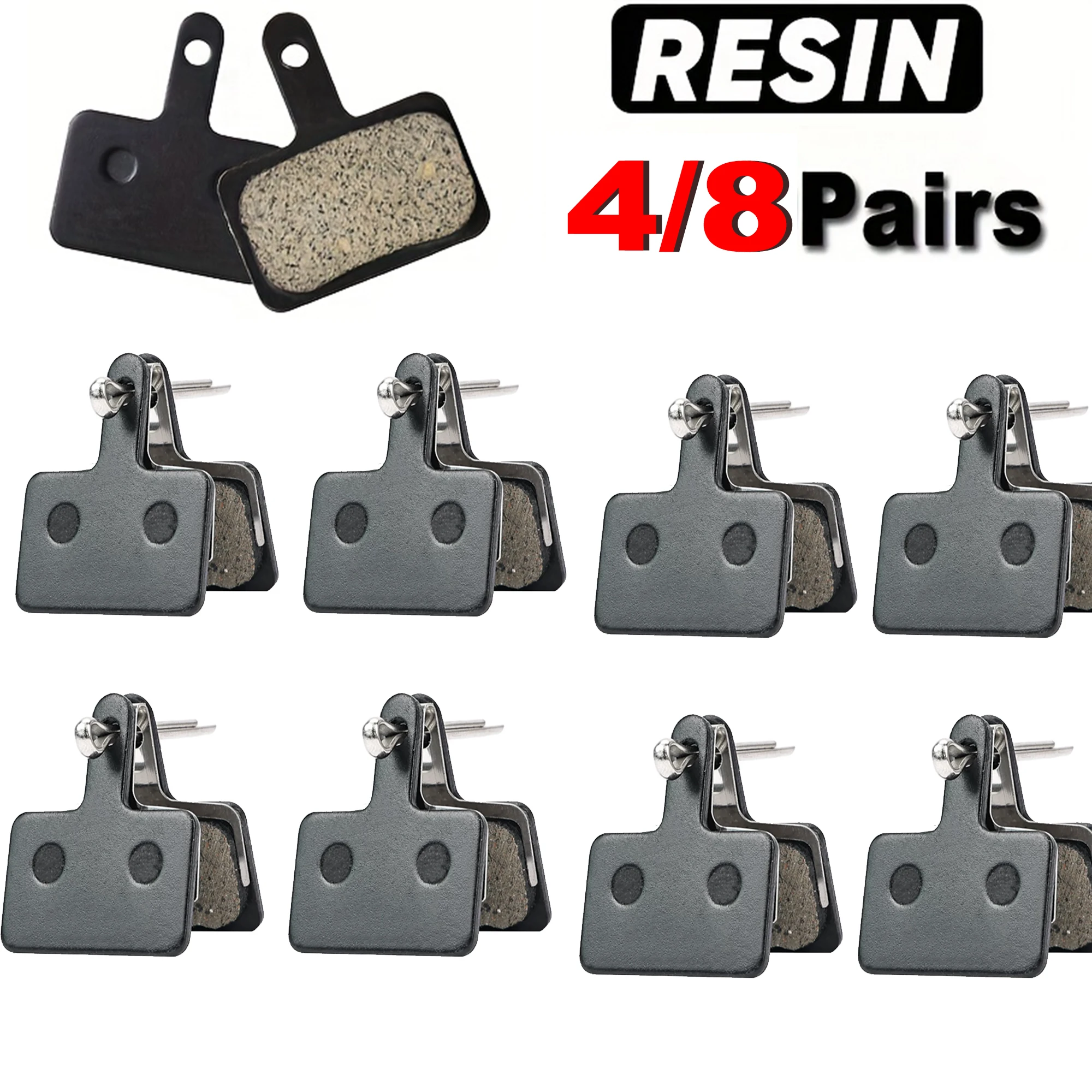 Resin Disc Brake Pad For SHIMANO B01S Wear-resistant Hydraulic Brake Pads MTB Brake Pads for B03S B05S Cycling Parts