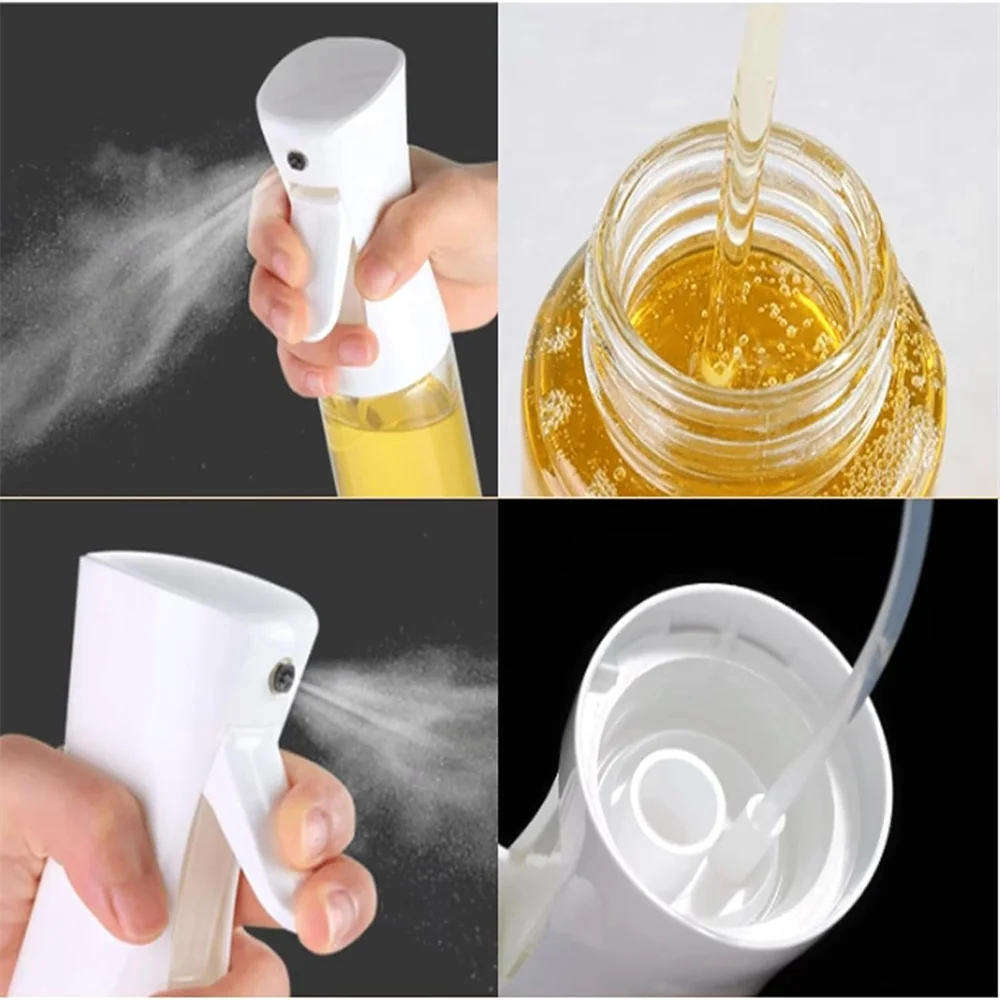 Oil Spray for Cooking - Olive Oil Dispenser Bottle Sprayer Mist-Reusable Food Grade Oil Vinegar,Spray Bottle Kitchen Acc - Image 3