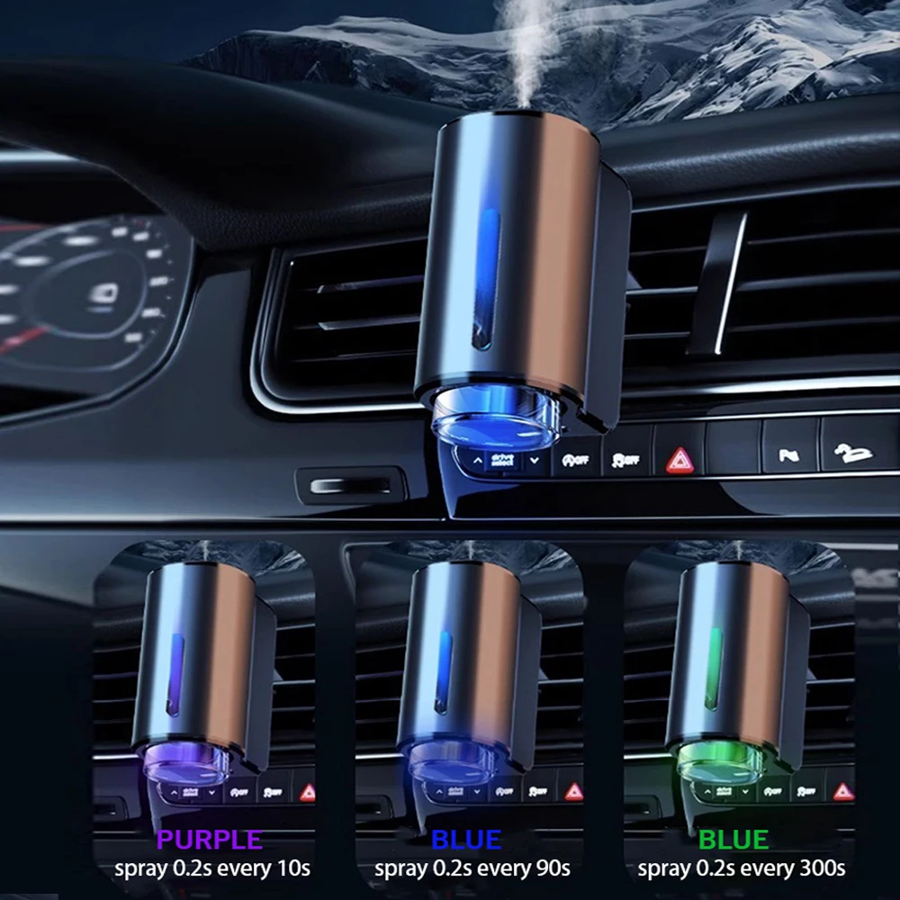 Car Electric Air Diffuser Aroma Car Air Vent Humidifier Mist Aromatherapy Car Air Freshener For Removing Odors Car Acces - Image 4