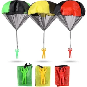 Parachute Toys for Kids Tangle Free Outdoor Flying Parachute Men Outside Toys Easter Basket Stuffers Idea Unique Boy Gir