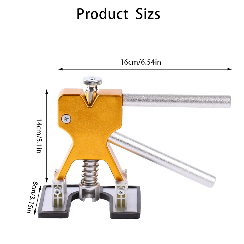 Car Body Sheet Metal Paintless Dent Plastic Puller Kit Auto Hail Pit Removal Repair Tools Hot Multiple Sizes Suction Cup - Image 3