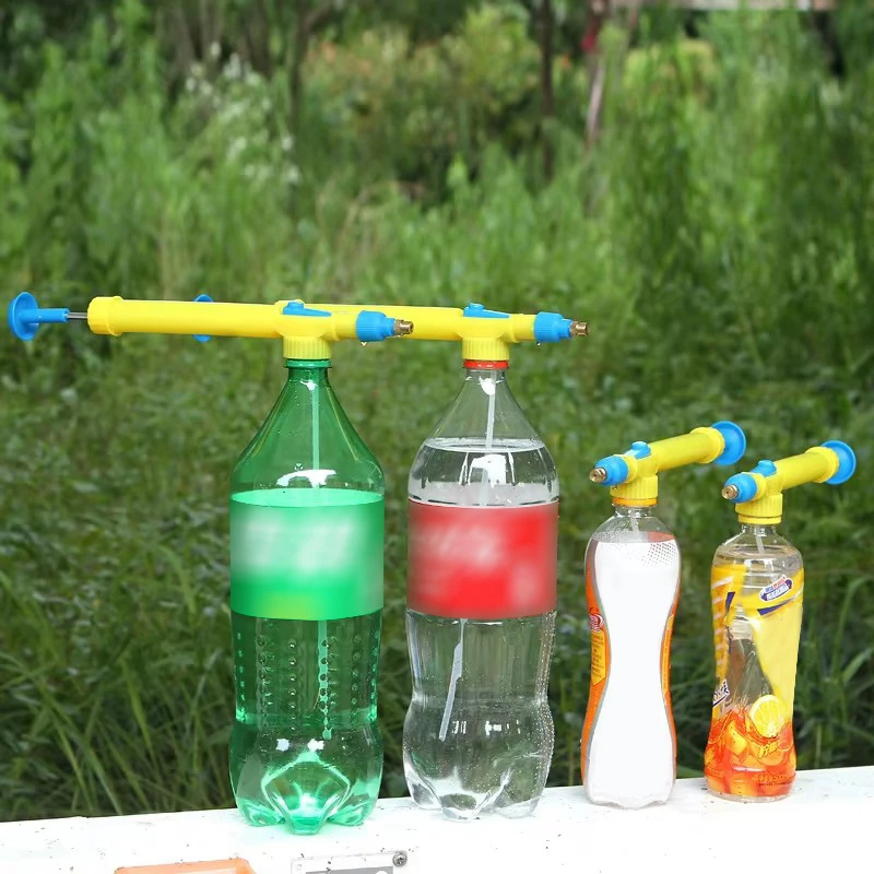High Pressure Air Pump Manual Sprayer Adjustable Drink Bottle Spray Head Nozzle Garden Watering Tool Sprayer Agriculture