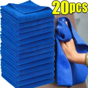 1-20Pcs Microfiber Towels Car Wash Drying Cloth Towel Household Cleaning Cloths Auto Detailing Polishing Cloth Home Clea