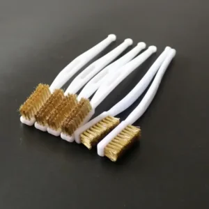 3/5pcs Mini Wire Brush for Paint & Rust Removal Industrial Metal Polishing Burr Cleaning Tool