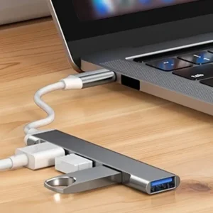 4-Port Multi-Splitter Type C Hub USB Adapter OTG for Xiaomi Lenovo MacBook 13 15 Air pro PC - Computer Accessories