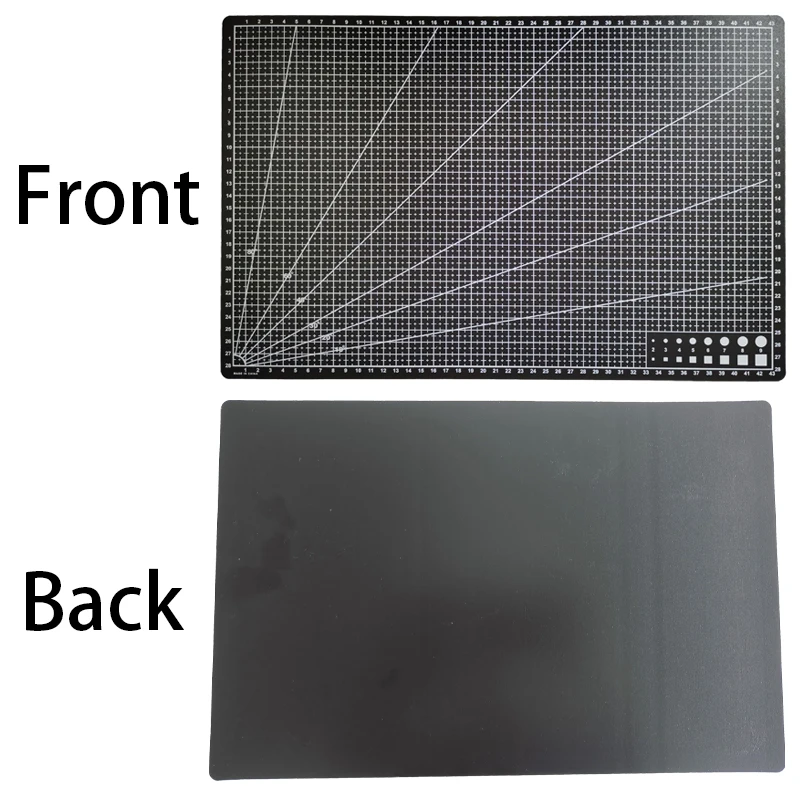 A3/A4/A5 Double Side Craft Cutting Mat Cutting Board Sewing Pad Artist Carving Tools Handmade Crafts DIY Props 5 Colors - Image 2