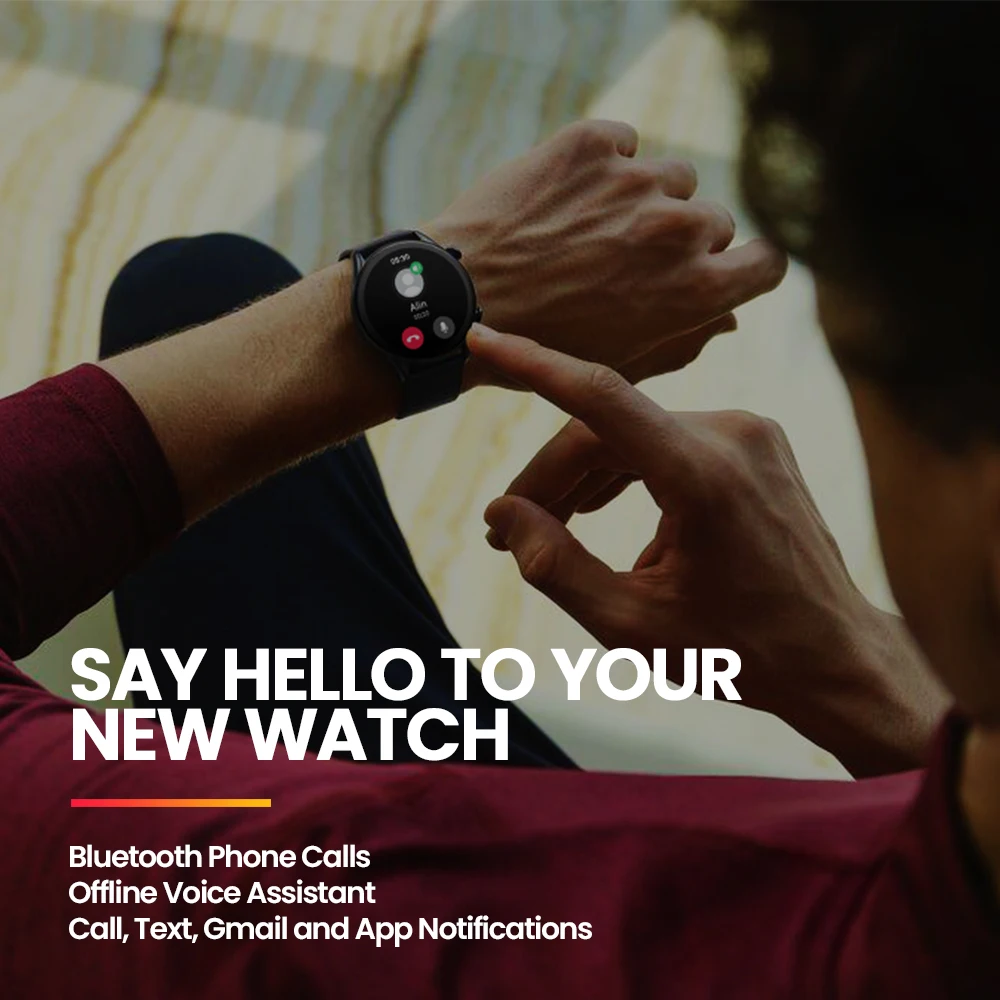 New Zeblaze Btalk 3 Plus Voice Calling Smart Watch 1.39'' Large HD Color Display Fitness Tracking Smartwatch for Men and - Image 4