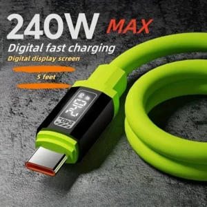 Greito įkrovimo 240W USB-C į USB-C laidas