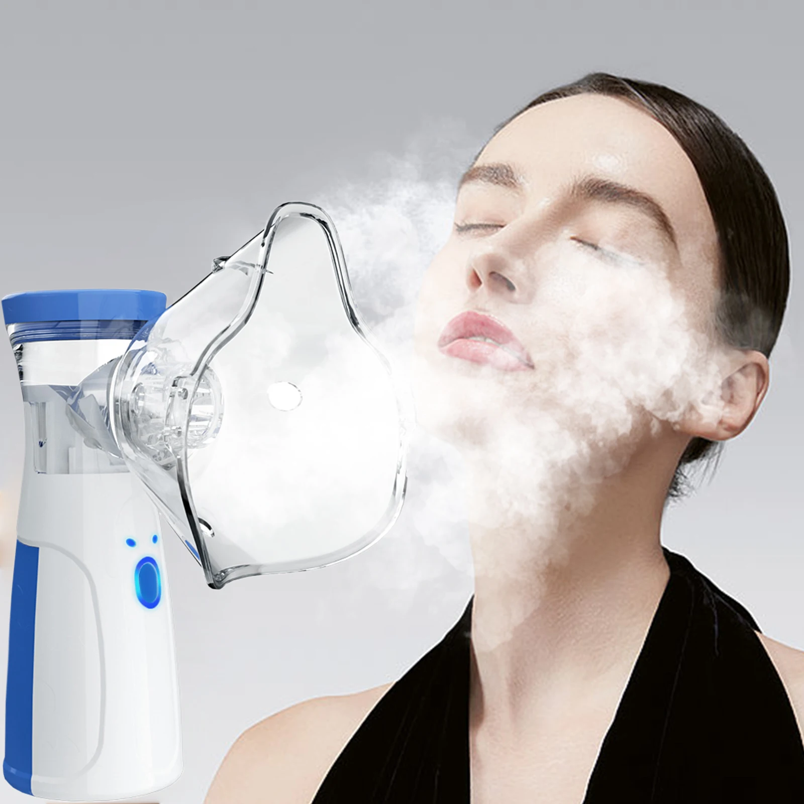 Revitalize Facial Steamer and Humidifier 2-in-1 Nano Ion Mist for Skin Moisturizing and Air Moisturizing with Water Tank - Image 2
