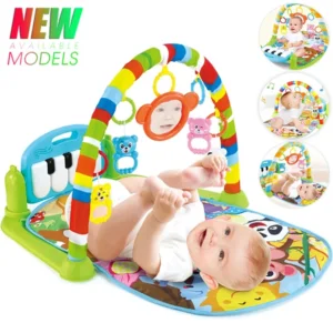 Baby Music Activity Gym Rug Play Mat Newborn Carpet Pedal Piano Keyboard Infant Fitness Rack Playmat Crawling Game Pad T