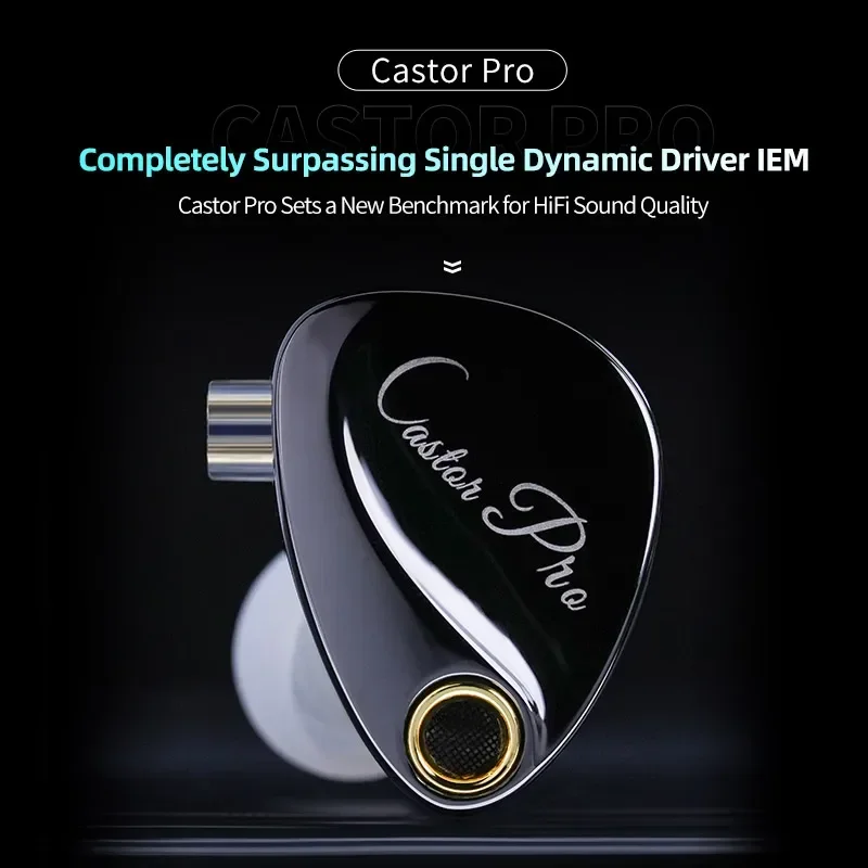 KZ Castor PRO in Ear Earphones Dynamic High-end Tunable Earbuds HiFi Sound Quality Bass Headsets Music Game Headphones I - Image 3