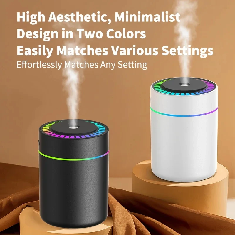180ML Mini Air Humidifier USB Electric Aroma Diffuser Essential Oil Purifier Aromatherapy Mist Maker Lights For Car Home - Image 2