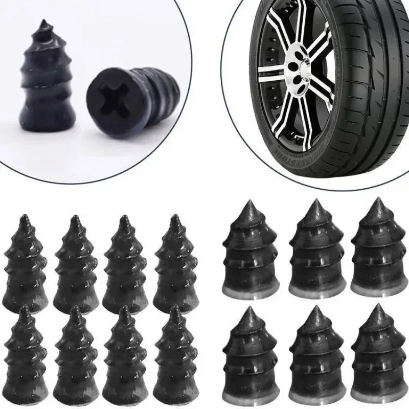 Universal Vacuum Tyre Repair Nail Kit Tubeless Tire Puncture Screw Fix Car Motorcycle ATV Patch Set - Image 2