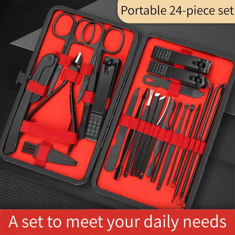 Nail Clipper Set Set Convenient Beauty Tools Nail Clipper Manicure Nail Trimmer Pedicure Knife Ear Peeling Knife Nail Ma - Image 4