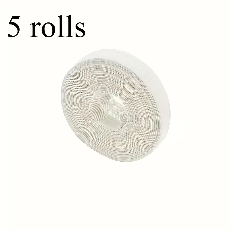 YITAPE 1M Silicone Hook and Loop Cable Organizer Reusable Cord Management Wire Wrap Strapping Tape for PC TV Phone Offic - Image 3