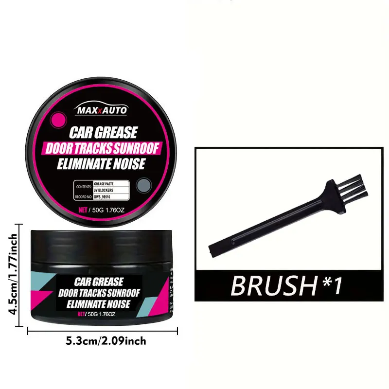 Car & Home Lubricant Grease Car Sunroof Track Lubricating Rubber Seal Repair Maintenance Lubrication Grease Polish Tools - Image 3