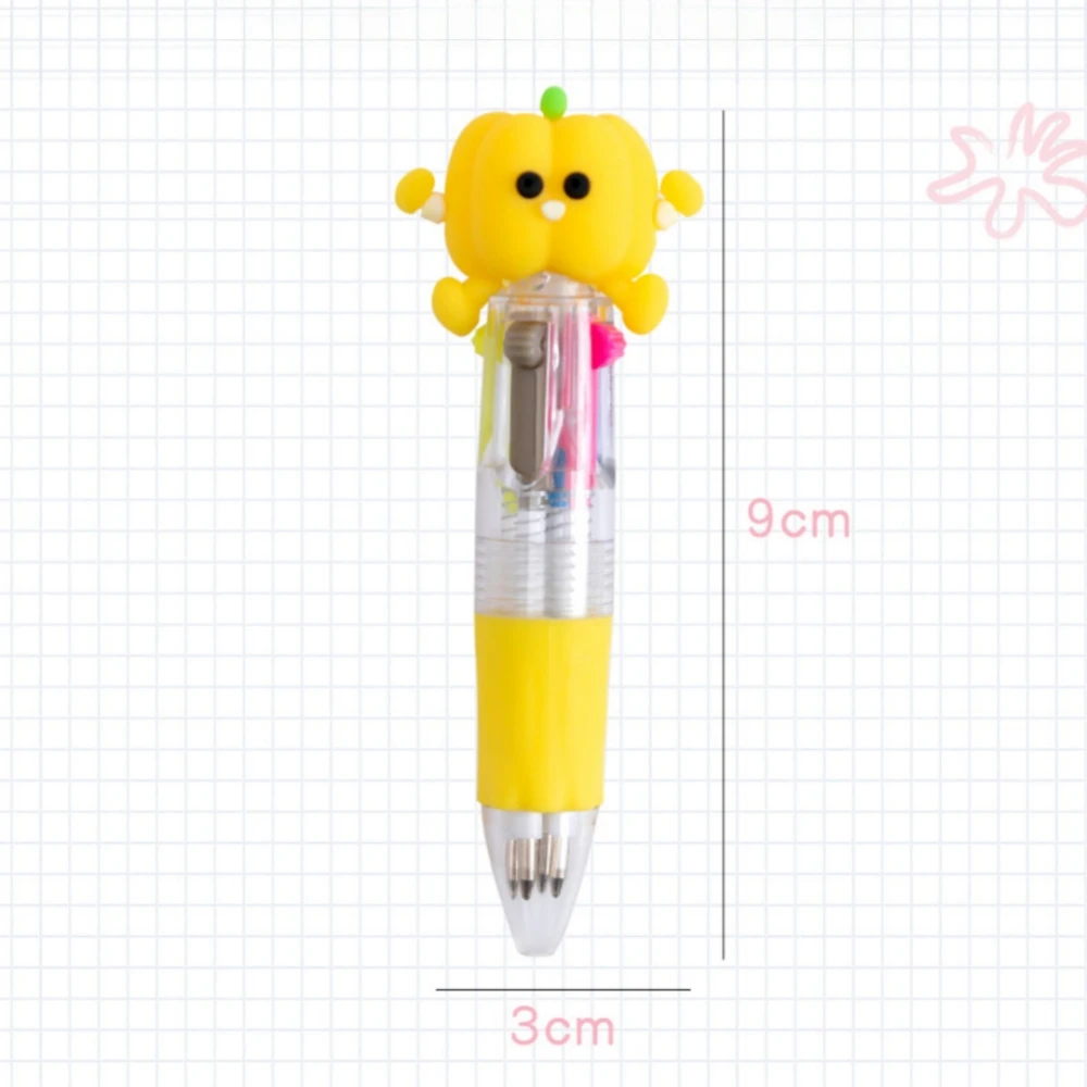 5-30 Pcs Cute Cartoon Four-color Pen for Kids Birthday Kindergarten Home-school Carnival Christmas Boys and Girls Gift R - Image 2