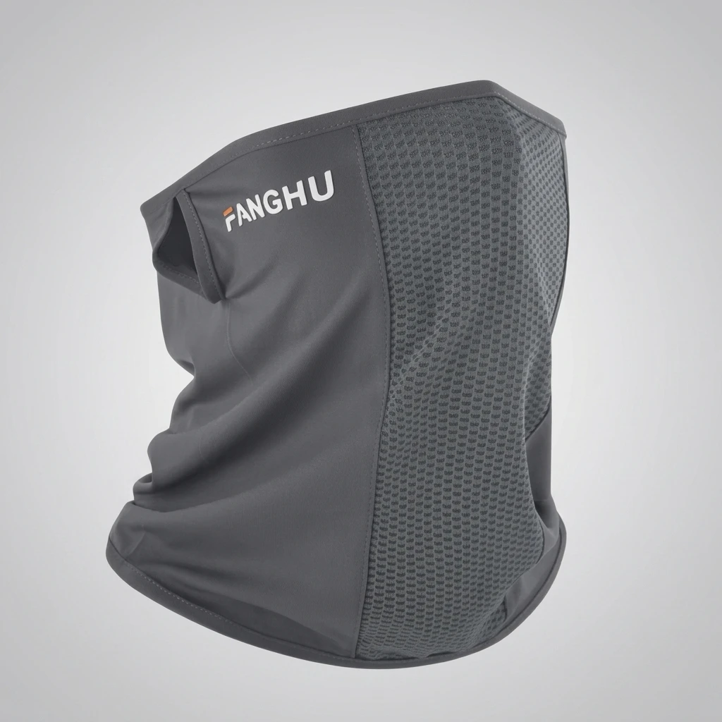 Cooling Ice Silk Face Masks UPF50+ UV Protections for Outdoor Cycling and Hiking - Image 3