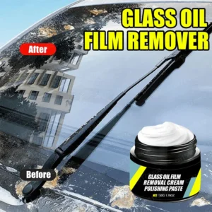 Car Glass Polish Coating Kit for Windshield Oil Film Removal Paste Car Glass Water Repellent Anti Rain Hydrophobic Clean