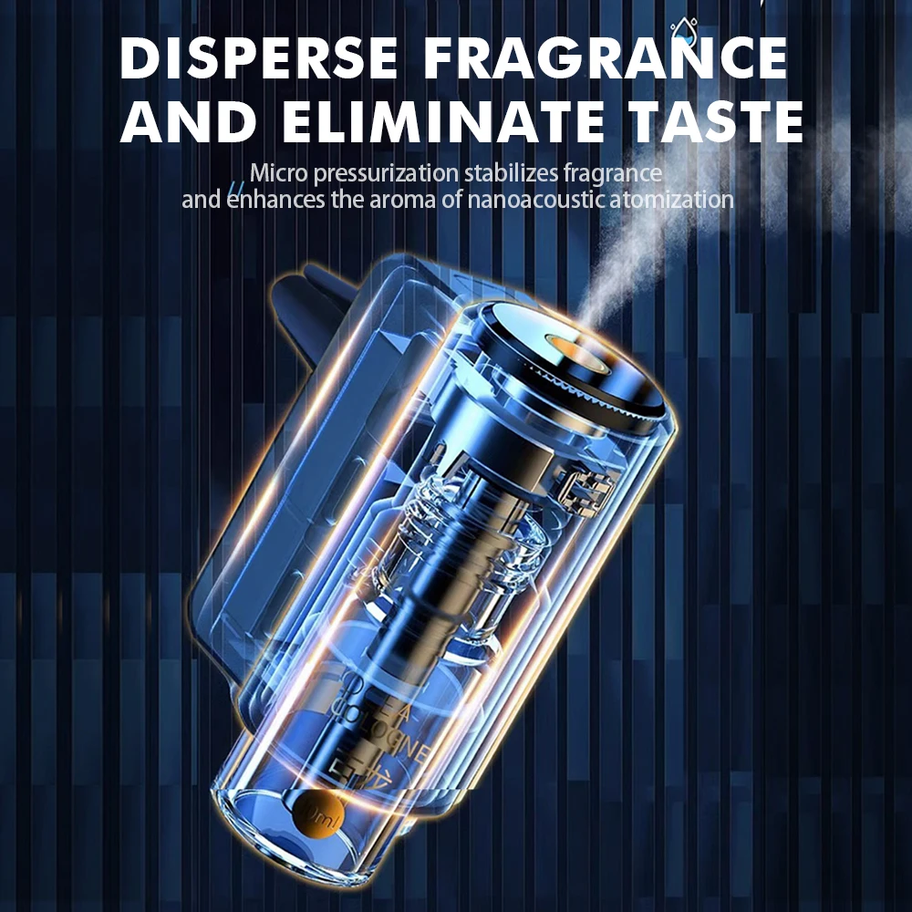 Car Electric Air Diffuser Aroma Car Air Vent Humidifier Mist Aromatherapy Car Air Freshener For Removing Odors Car Acces - Image 3