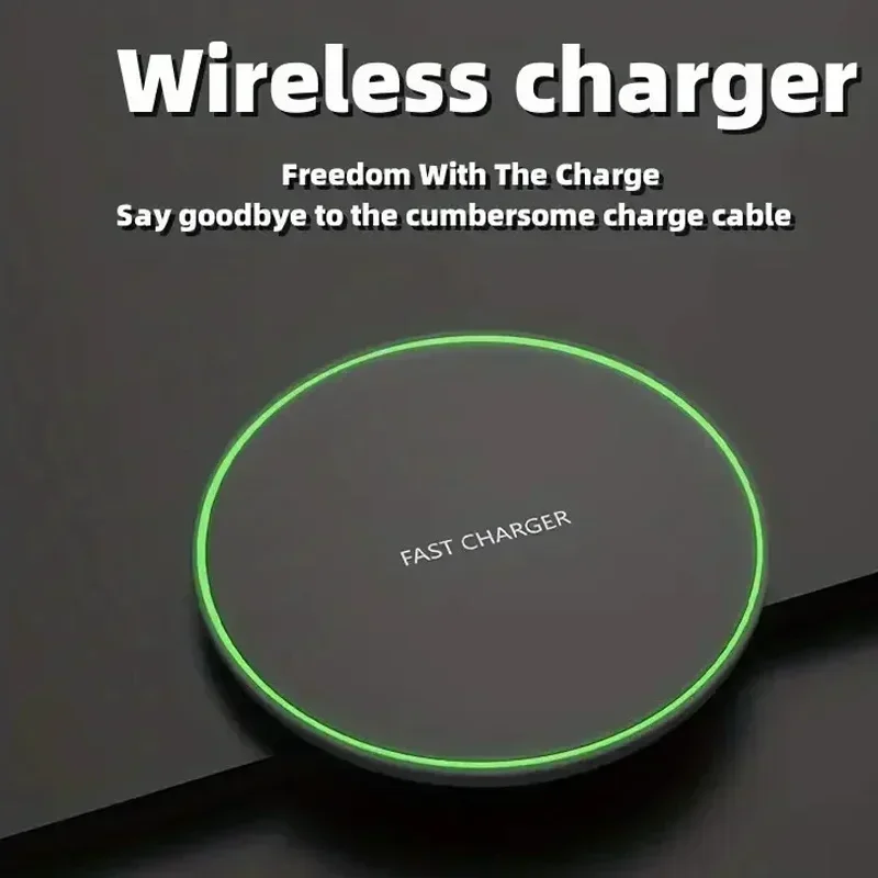 Wireless Charger Mobile Phone Chargers Pad Stand For iPhone 16 15 14 13 12 11 Pro Max Samsung Xiaomi Fast Charging Dock - Image 4