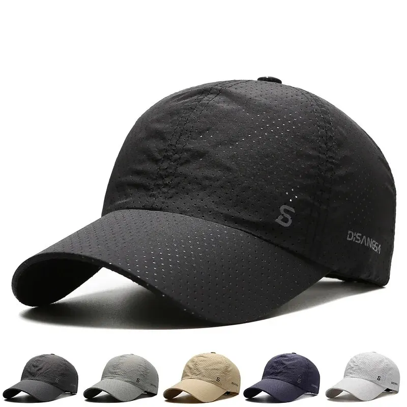 Original Design Running Cap Thin Quick Drying Breathable Duck Tongue Outdoor Men's Sun Summer Fishing Avisor Baseball Ca