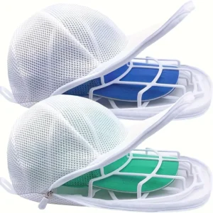 Hat cleaning cage for washing machines, hat cleaner with mesh bag,Hat bags or hat racks can be purchased separately.