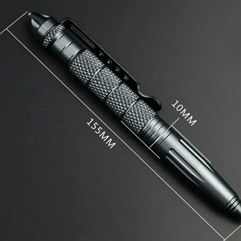 Military Tactical Pen Multifunction Aluminum AlloyOutdoor Camping Security Survival Tools Emergency Glass Breaker Pen - Image 2
