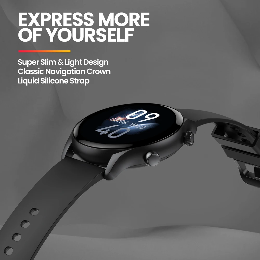 New Zeblaze Btalk 3 Plus Voice Calling Smart Watch 1.39'' Large HD Color Display Fitness Tracking Smartwatch for Men and - Image 2
