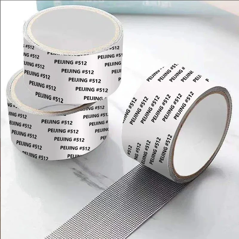 2M Strong Self-Adhesive Window Screen Repair Tape - Cover Holes and Tears, Keep Insects Out Window Screen Mosquito Net - Image 3