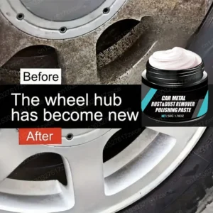 Car Universal Metal Wheel Hub Rust Scratch Repair Polishing Wax Auto Metal Oxidize Rust Reconditioning Cream Wheel Hub P