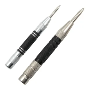 155mm black and white center punch automatic spring type locator glass striker window breaker 128mm punch centering tool