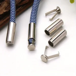 10pcs Heavy Duty Cord Locks Adjustable Metal Clips Secure Fastening for Shoelaces Bags Hoodies DIY Crafts Organizing Cab