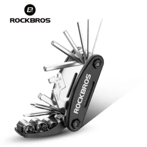 ROCKBROS 16 in 1 Bicycle Multi Repair Tool Sets Kit Hex Spoke Cycle Screwdriver Tool Wrench Mountain Cycling Tool Sets B