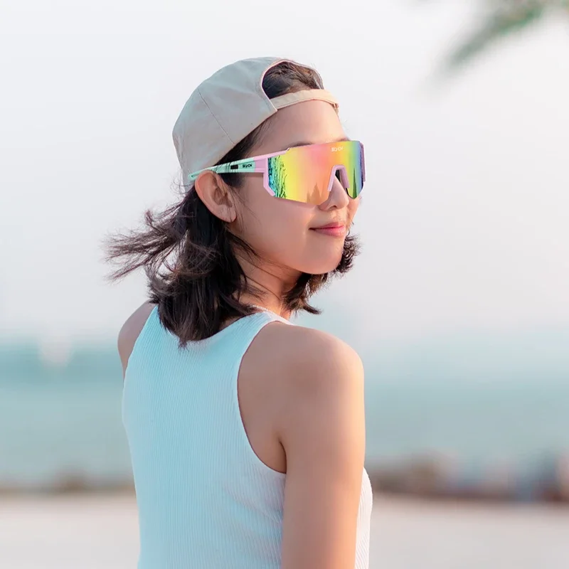 SCVCN New Outdoor Cycling Sunglasses Men Women MTB Driving Bike Glasses Sports Climbing Protective Glasses Bicycle UV400 - Image 2