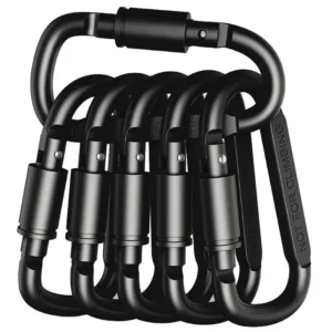 4-6PCS Carabiner Set For Key Camping Survival EDC Outdoor Keychain Clip Alloy Aluminum Tactical Caribiner Hook Karabiner