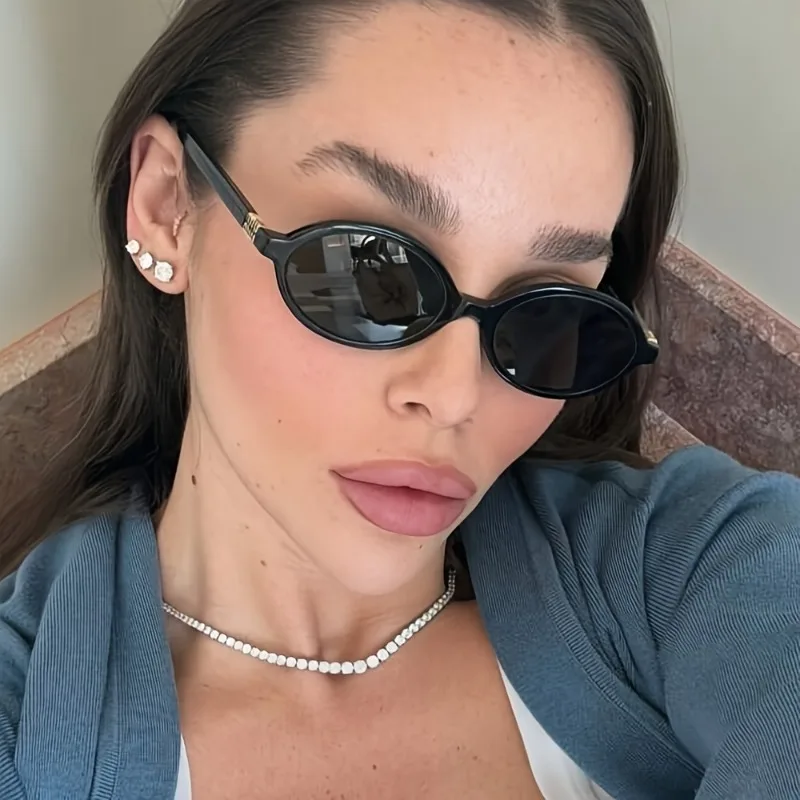Fashion Korean Sweet Cool Spicy Girl Sunglasses for Women Men - Image 2