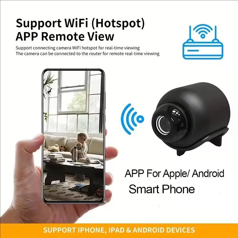X5 Mini Camera 1080P HD Wifi Wireless Night Vision Motion Detection Video Camera Home Security Camcorder Audio Video Rec - Image 3
