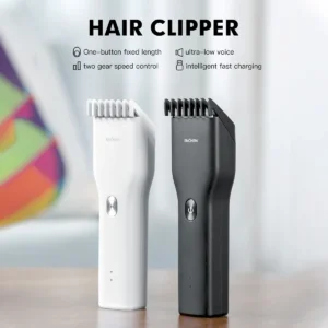 ENCHEN Boost Electric Hair Clipper Professional Cordless Fast Type-C Charging Ceramic Haircut Machine Hair Trimmer For M
