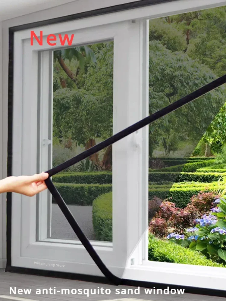 DIY Mosquito Net for Bed Window Home Textile the Mesh Indoor Self-adhesive Anti-insect and Fly Screen Curtains Garden - Image 2