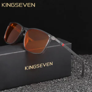 KINGSEVEN Blue Light Filter Transparent Glasses Men/Women Computer Anti-Blue Ray Eyewear Fashion Decorative Eyeglasses